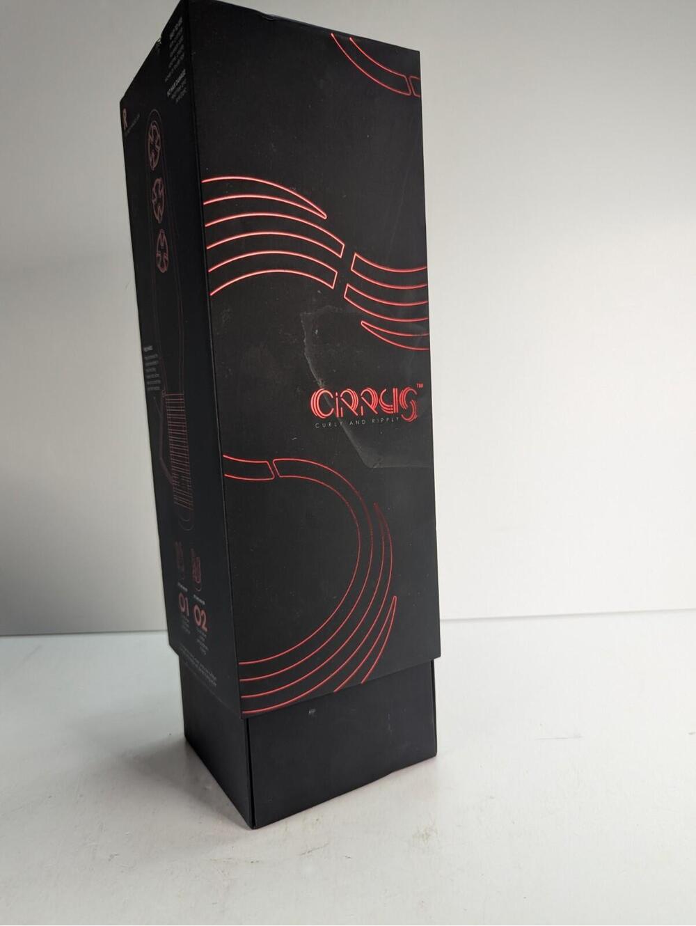 Cirrus Curly And Ripply Hair Styling Waver Black Red Tool 3 Ways Right Handed